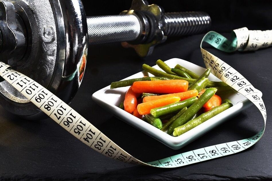 Sports et légumes pour perdre du poids