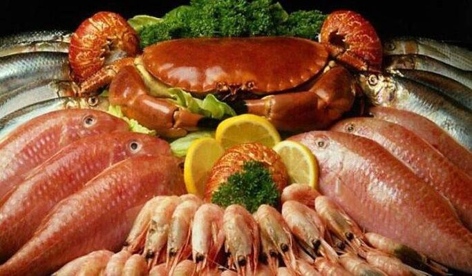 Fruits de mer pour le régime hollywoodien