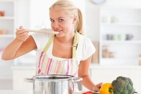 Préparation de bouillon pour boisson diététique.